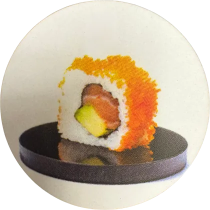 Dragon inside-out roll
