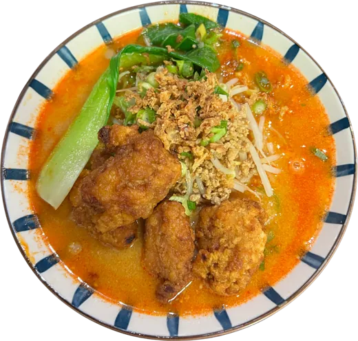 Karaage tan tan men ramen