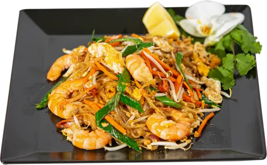 Wok-fried noodles